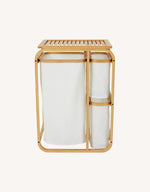 Setto Bamboo Freestanding Laundry Hamper Basket Table