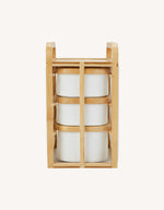 Miru Bamboo Organizer with Drawers Shelf